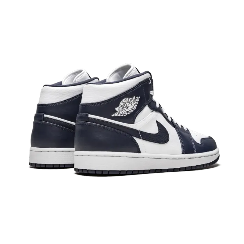 Jordan Air Jordan 1 Mid Obsidian Mens