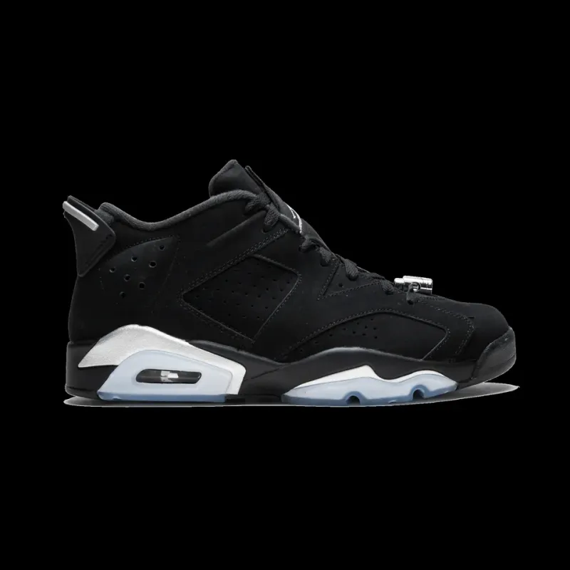 Jordan Air Jordan 6 Retro Low Metallic Silver Mens