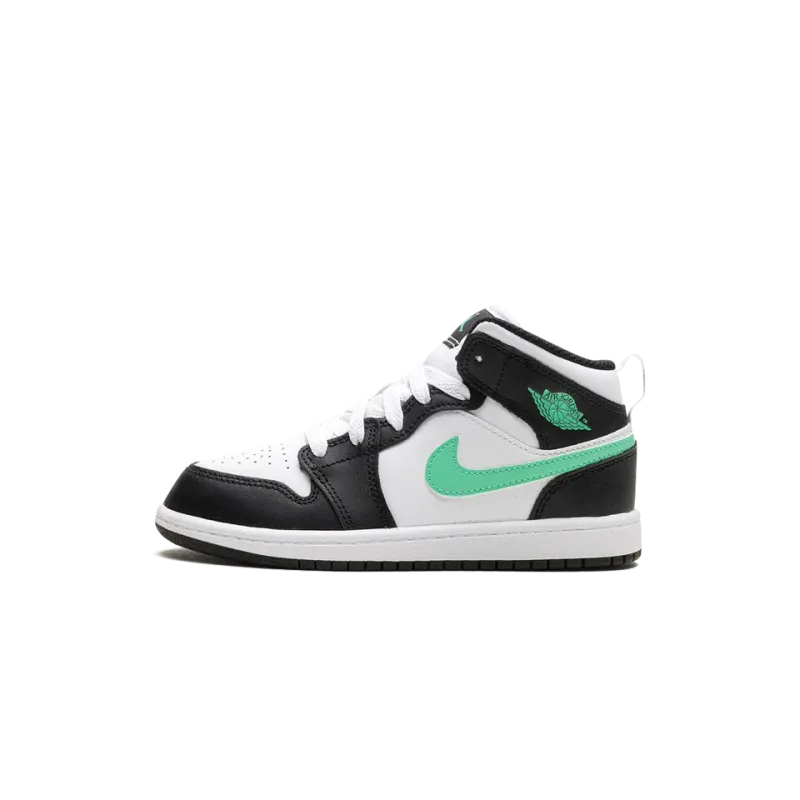 Jordan Jordan 1 Mid PS Green Glow Pre School
