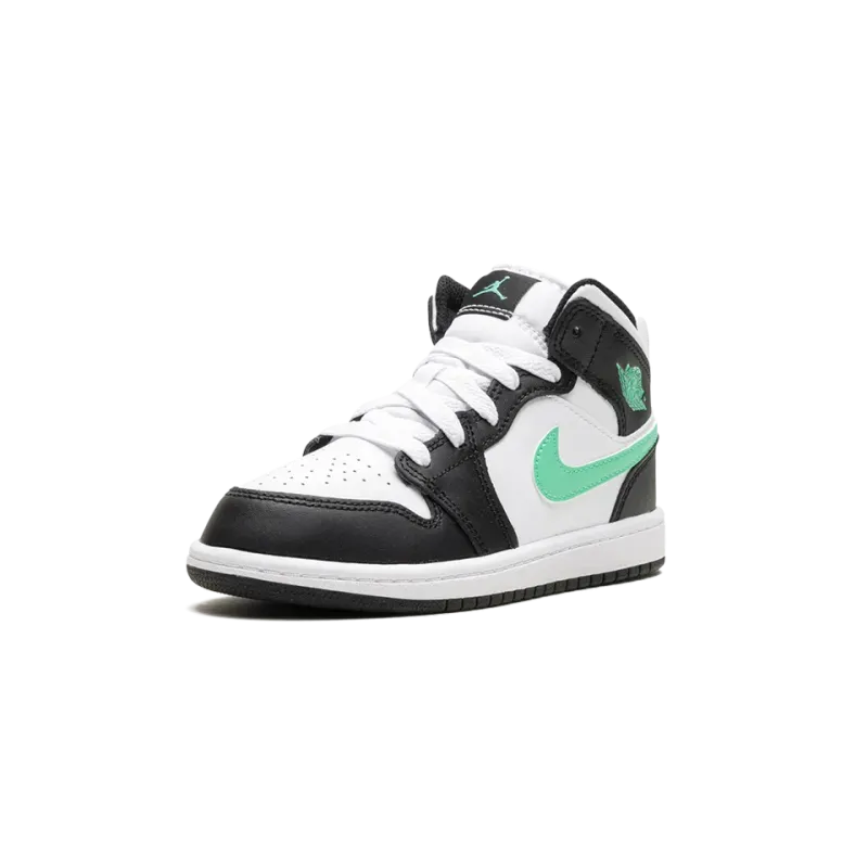 Jordan Jordan 1 Mid PS Green Glow Pre School