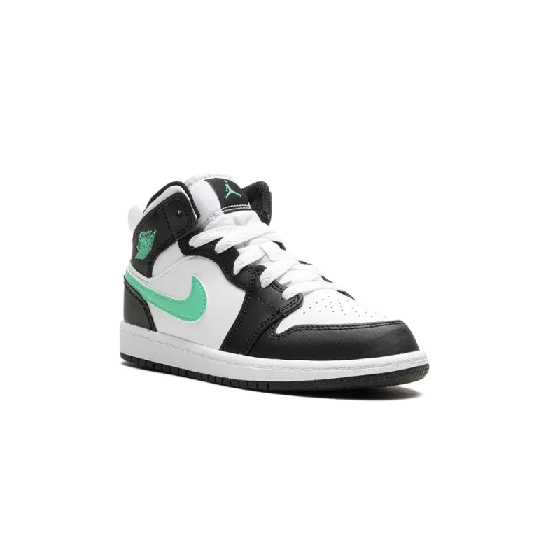 Jordan Jordan 1 Mid PS Green Glow Pre School