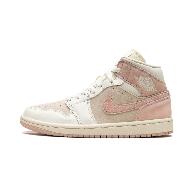 Jordan Air Jordan 1 Mid SE WMNS Coconut Milk / Legend Pink Womens
