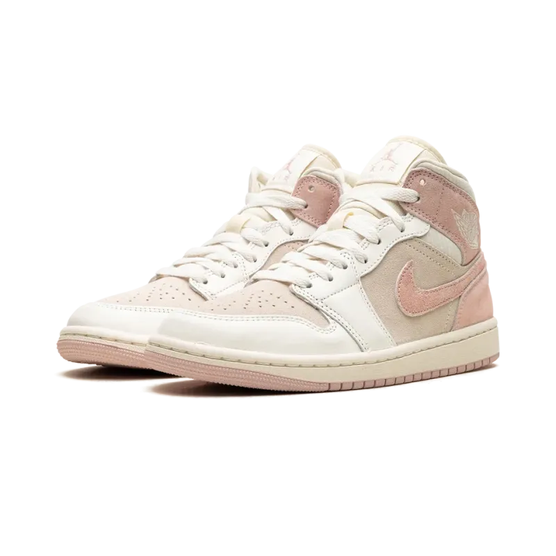 Jordan Air Jordan 1 Mid SE WMNS Coconut Milk / Legend Pink Womens
