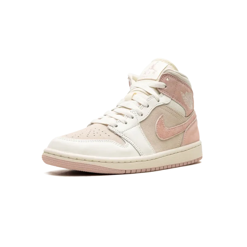 Jordan Air Jordan 1 Mid SE WMNS Coconut Milk / Legend Pink Womens