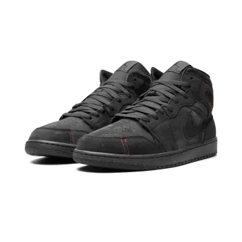 Jordan Air Jordan 1 Mid SE Craft Dark Smoke Red Mens