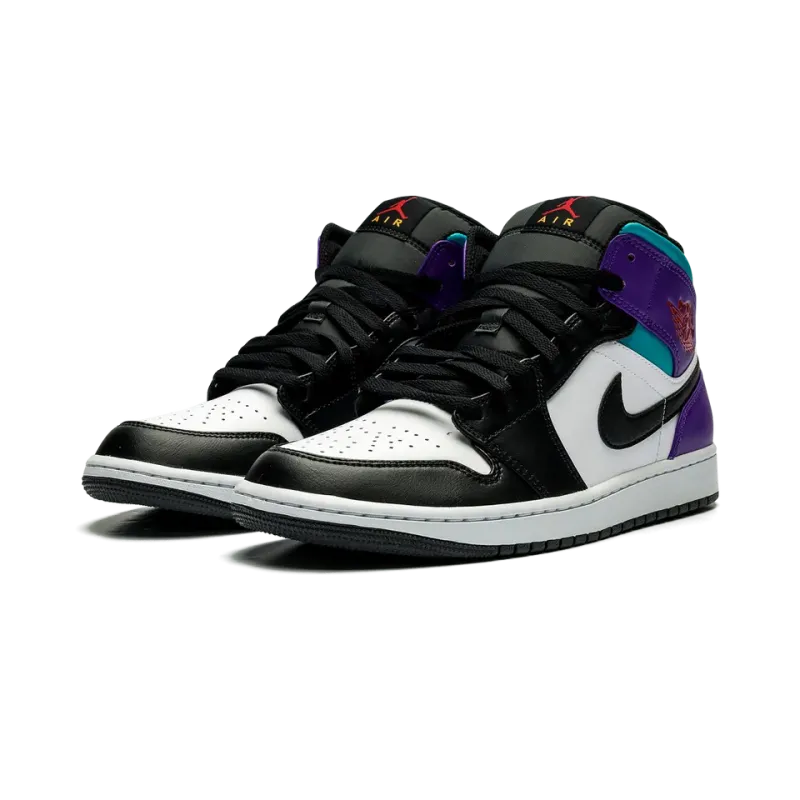 Jordan Air Jordan 1 Mid Aqua Mens