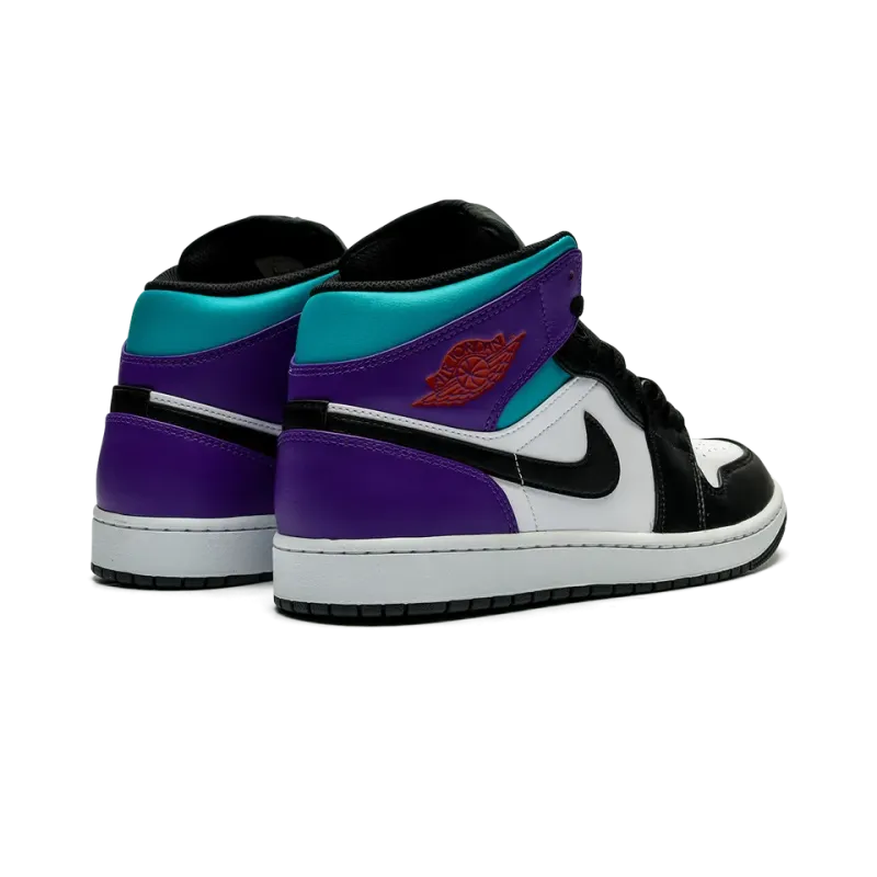 Jordan Air Jordan 1 Mid Aqua Mens