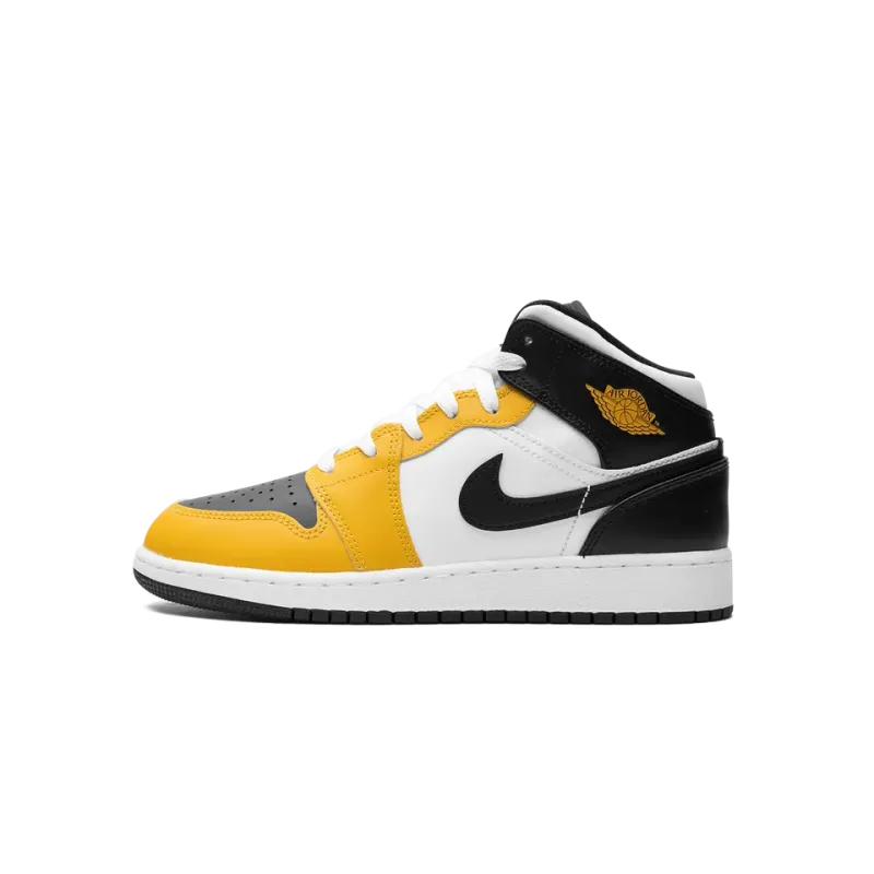 Jordan AIR JORDAN 1 MID GS YELLOW OCHRE Grade School