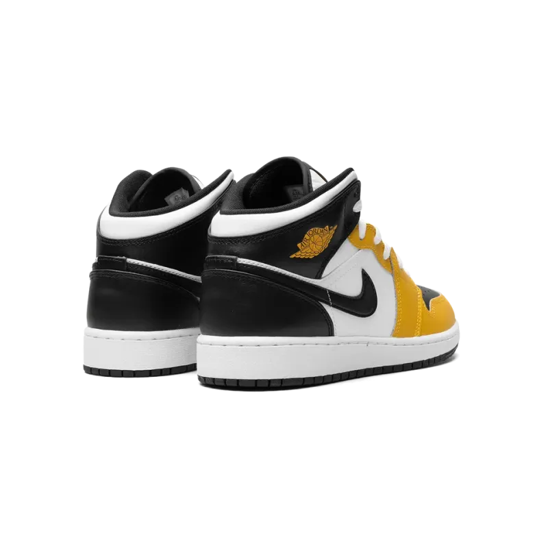 Jordan AIR JORDAN 1 MID GS YELLOW OCHRE Grade School