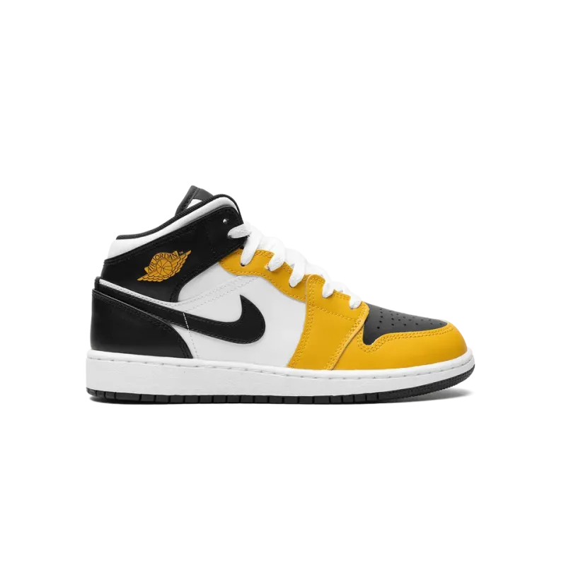 Jordan AIR JORDAN 1 MID GS YELLOW OCHRE Grade School