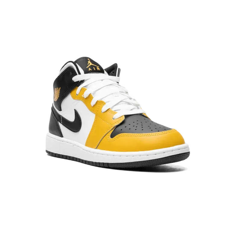Jordan AIR JORDAN 1 MID GS YELLOW OCHRE Grade School