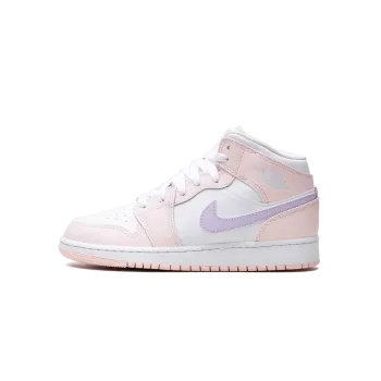 Jordan Air Jordan 1 Mid GS Pink Wash Grade School