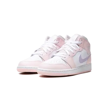 Jordan Air Jordan 1 Mid GS Pink Wash Grade School