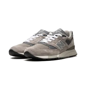 New Balance 998 Made in USA - Grey/Silver Mens