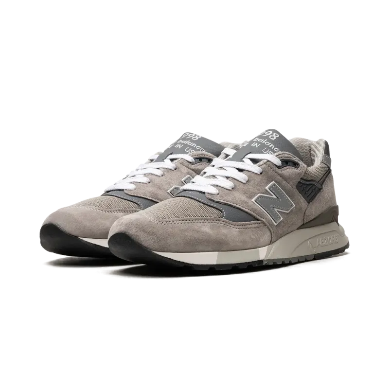 New Balance 998 Made in USA - Grey/Silver Mens