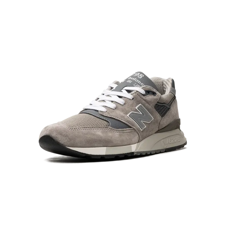 New Balance 998 Made in USA - Grey/Silver Mens