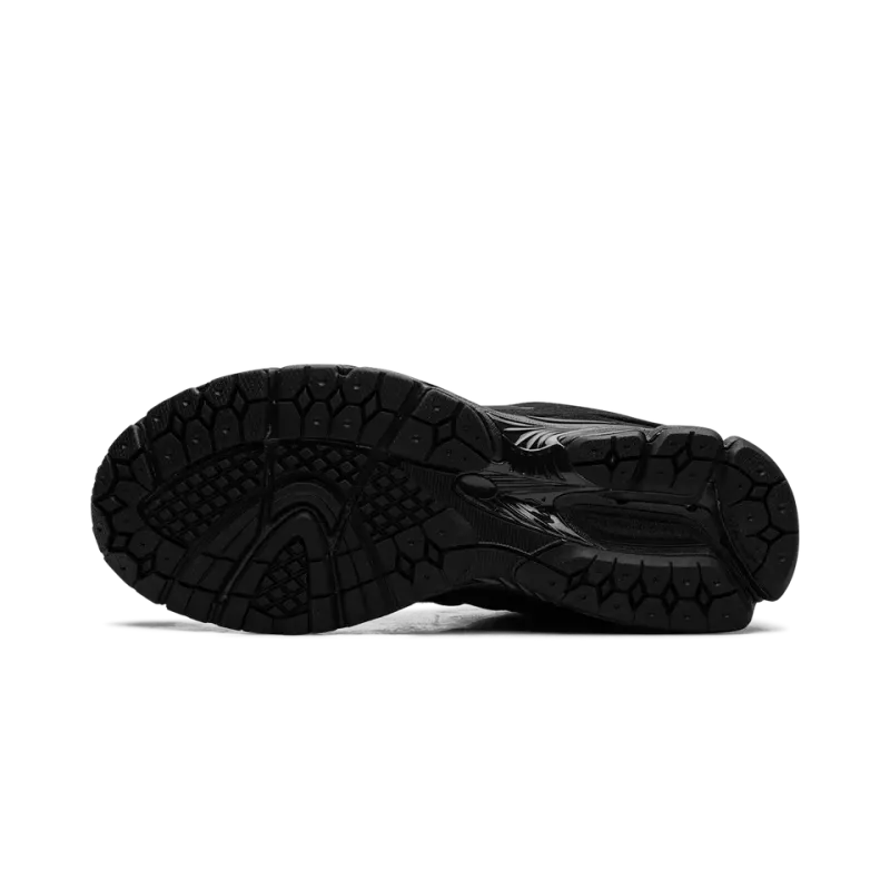 New Balance 2002R Triple Black Suede Mens