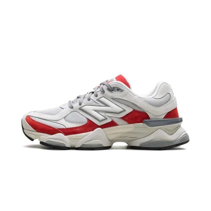 New Balance 9060 White Red Mens
