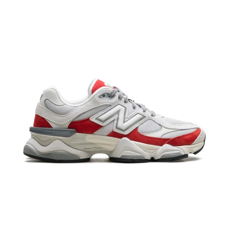 New Balance 9060 White Red Mens