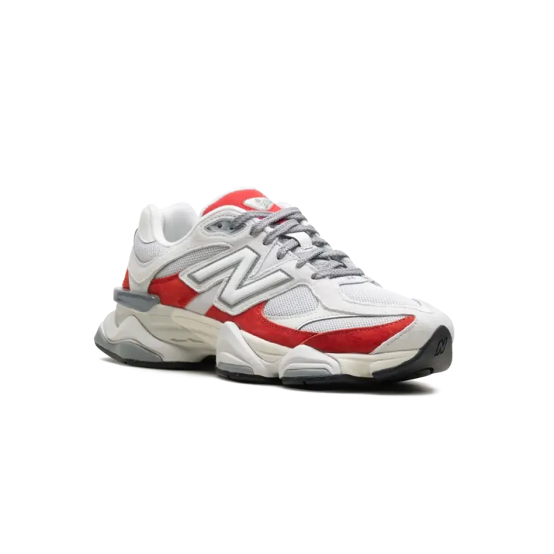 New Balance 9060 White Red Mens
