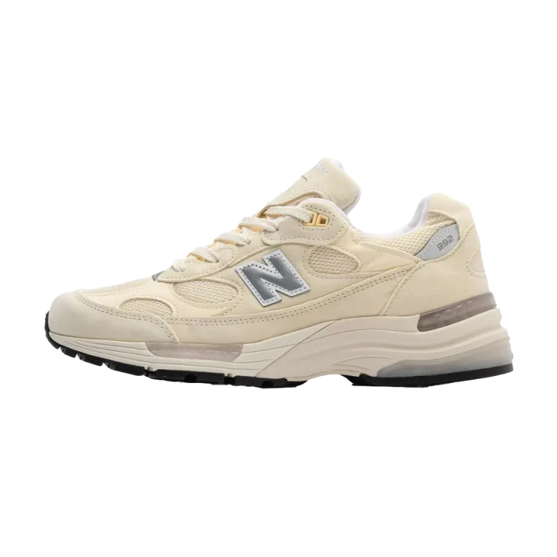 New Balance 992 Made in USA - Calcium Raw Cashew Mens