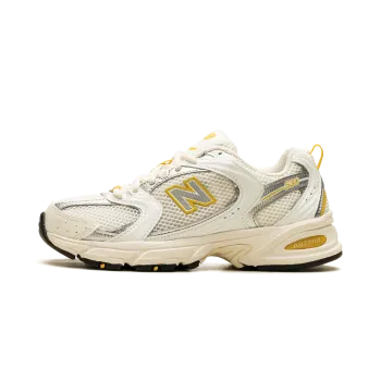 New Balance 530 Sea Salt / White / Ginger Lemon / Silver Metallic Mens