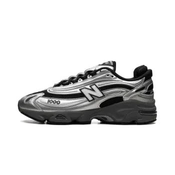 New Balance 1000 Black Silver Metallic Mens
