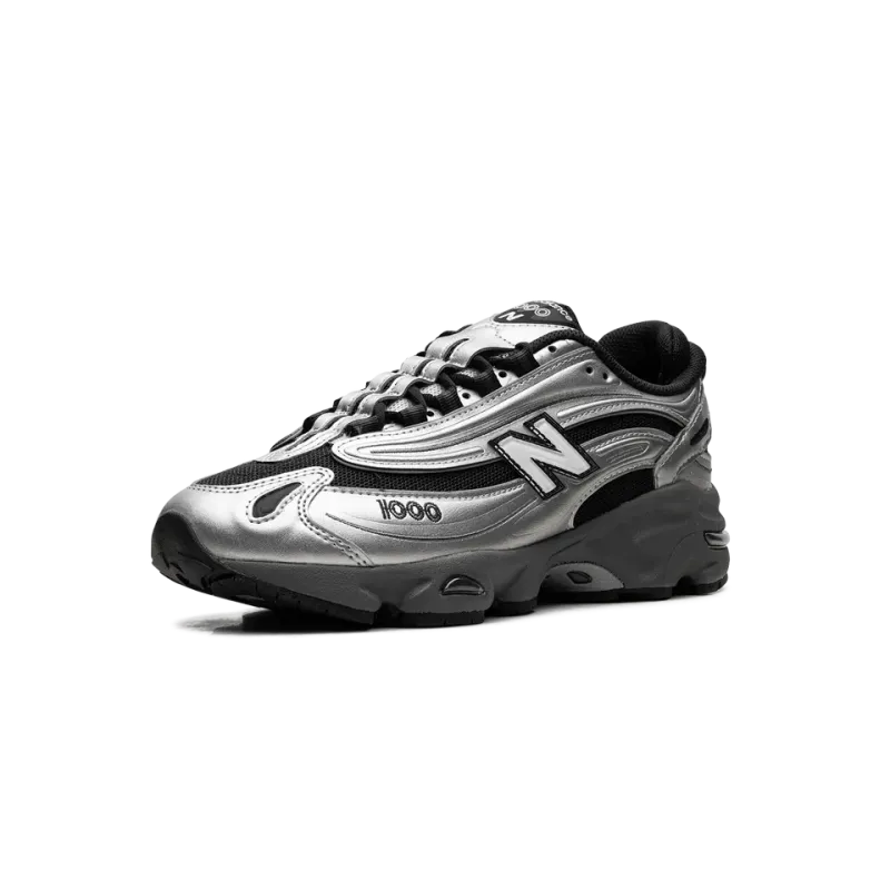 New Balance 1000 Black Silver Metallic Mens