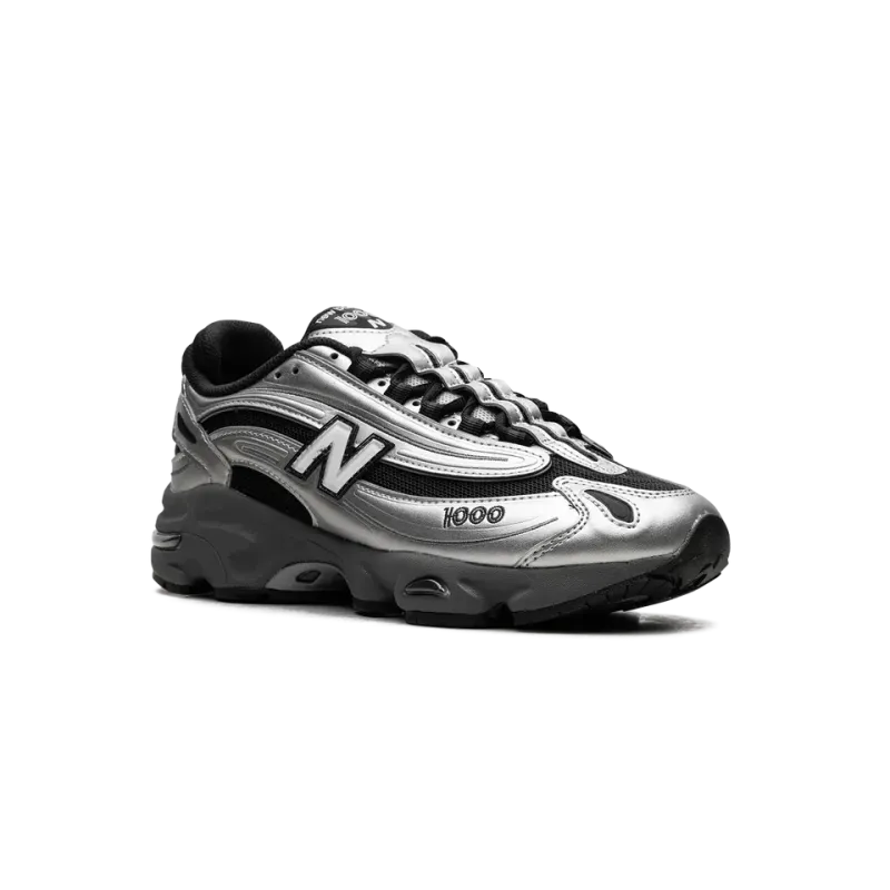 New Balance 1000 Black Silver Metallic Mens