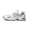 New Balance 530 WHITE/SILVER/NAVY Mens