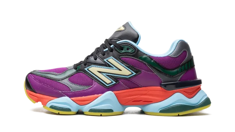 Stand Out in Color: New Balance 9060 PURPLE FUCHSIA Mens Review