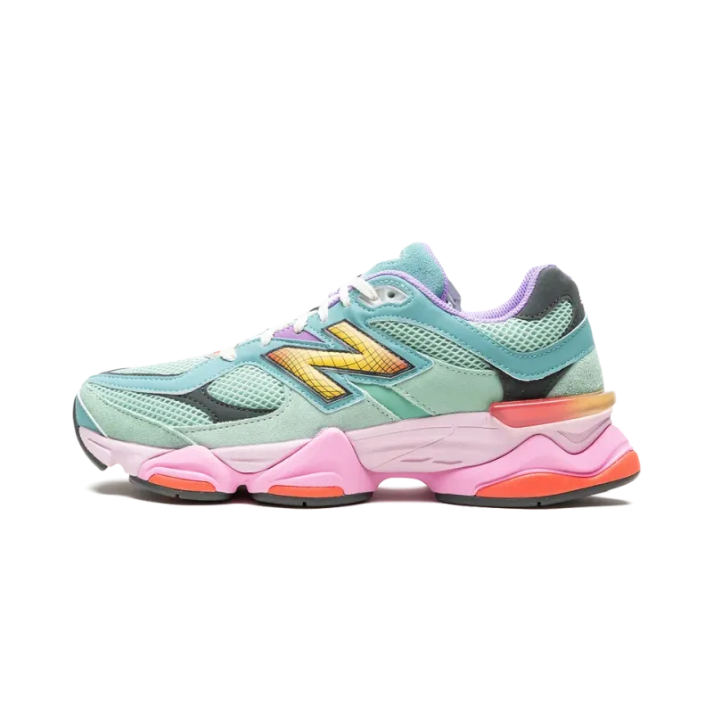 New Balance 9060 Sage Leaf/ Neo Flame Mens