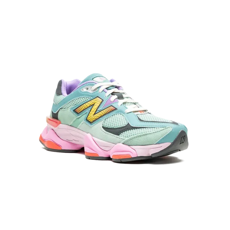 New Balance 9060 Sage Leaf/ Neo Flame Mens