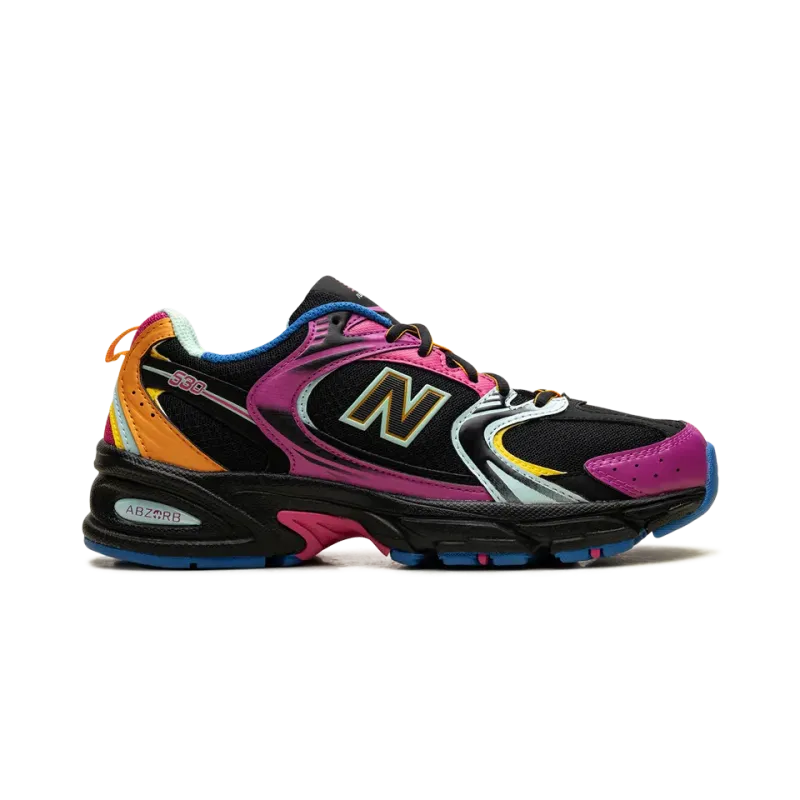 New Balance 530 Black Multi-Color Mens
