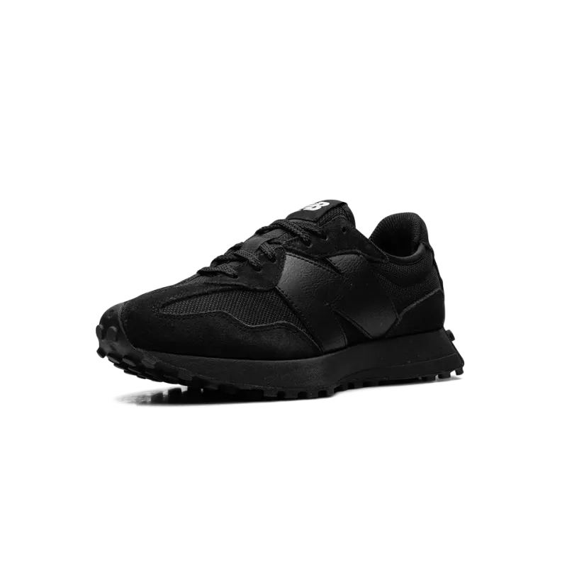 New Balance 327 Triple Black Mens