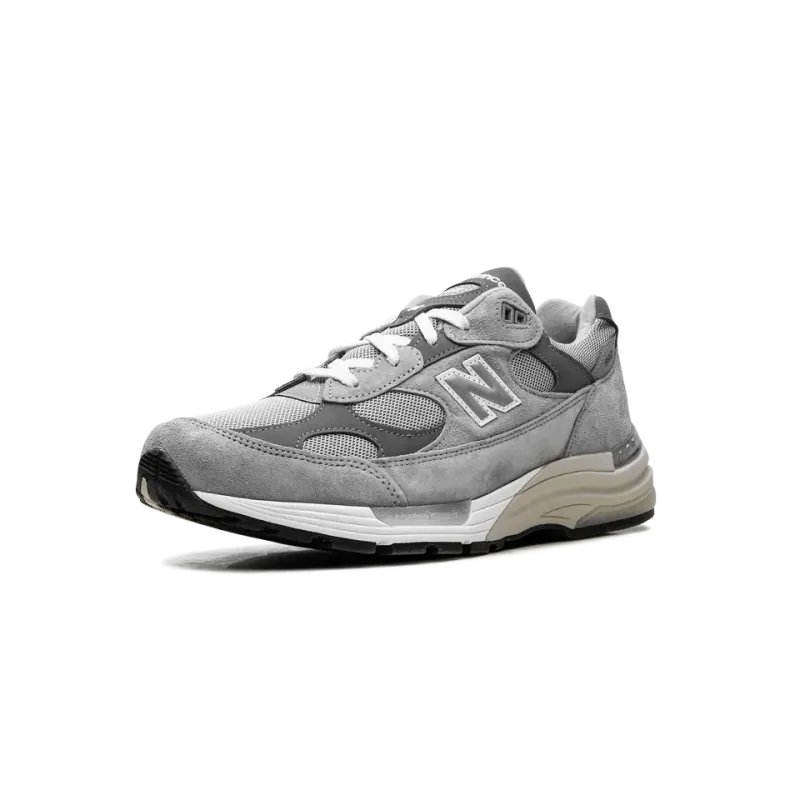 New Balance 992 Made in USA - Grey Silver Metallic Mens