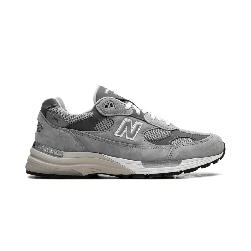 New Balance 992 Made in USA - Grey Silver Metallic Mens