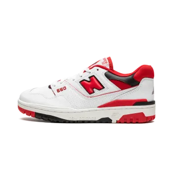 New Balance 550 WHITE RED Mens