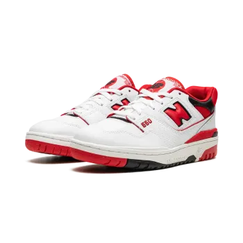 New Balance 550 WHITE RED Mens