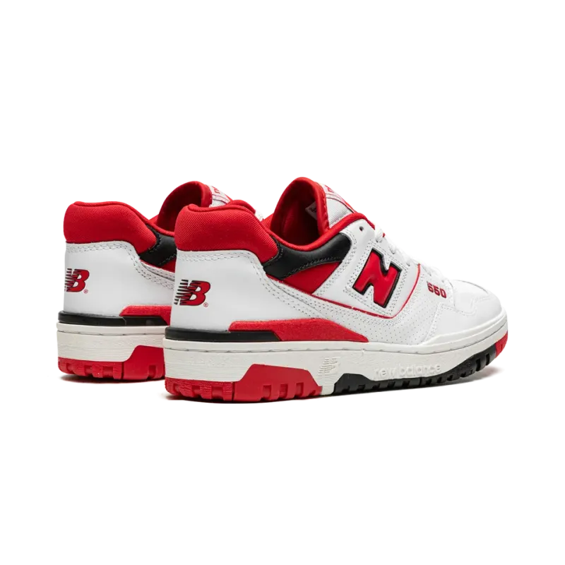 New Balance 550 WHITE RED Mens