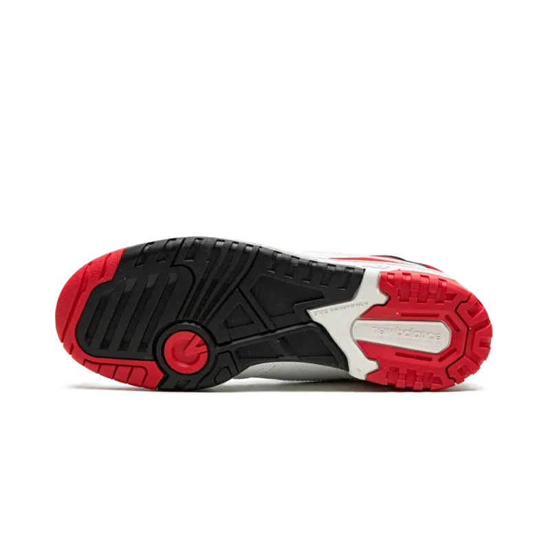 New Balance 550 WHITE RED Mens