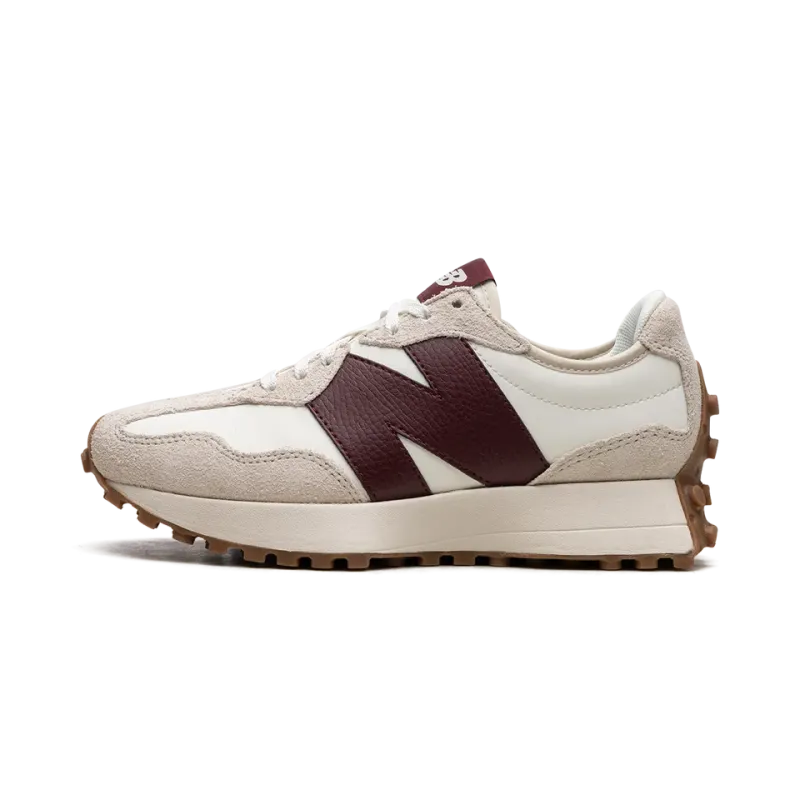 New Balance 327 WMNS Moonbeam Classic Burgundy Womens