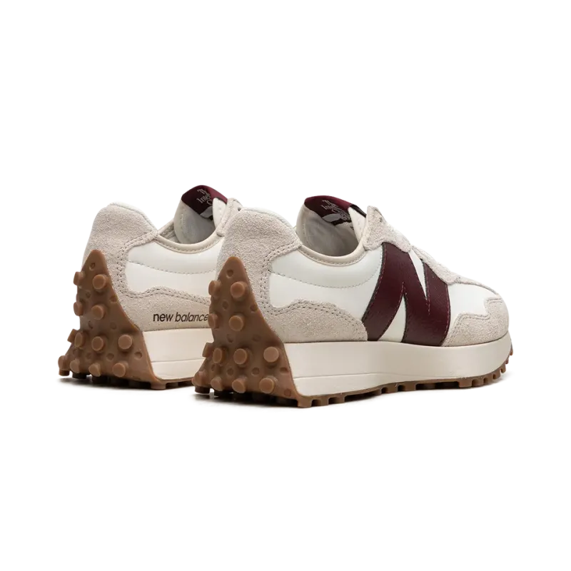 New Balance 327 WMNS Moonbeam Classic Burgundy Womens