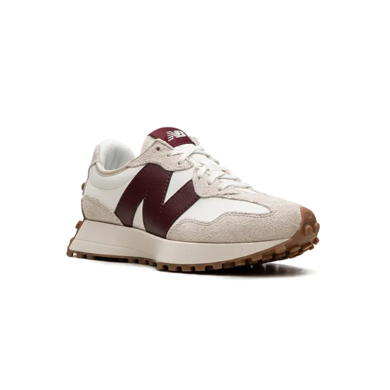 New Balance 327 WMNS Moonbeam Classic Burgundy Womens