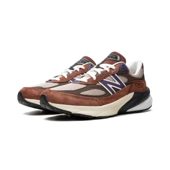 New Balance 990v6 Made in USA - Rich Oak / Cosmic Grape Mens
