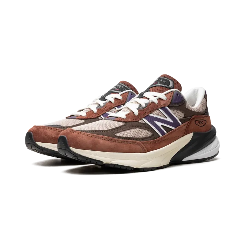 New Balance 990v6 Made in USA - Rich Oak / Cosmic Grape Mens