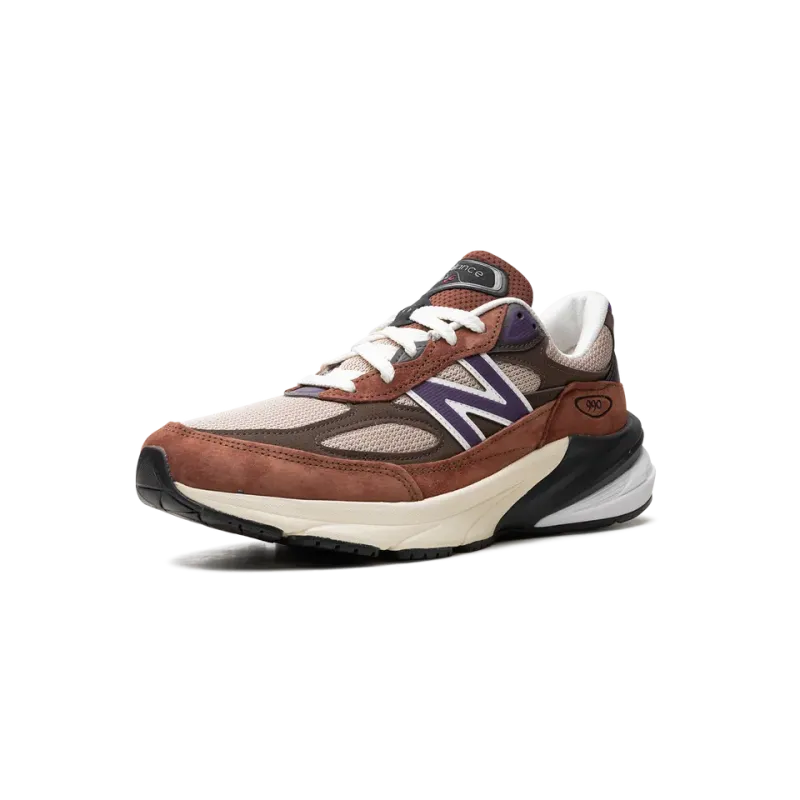 New Balance 990v6 Made in USA - Rich Oak / Cosmic Grape Mens