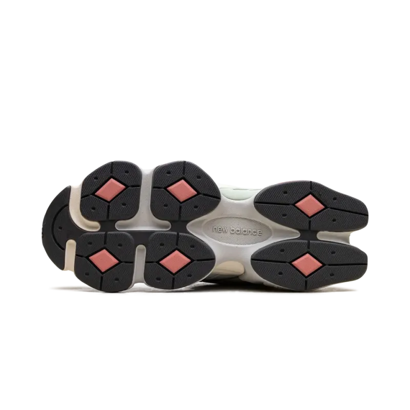 New Balance 9060 Grey Yellow Navy Mens