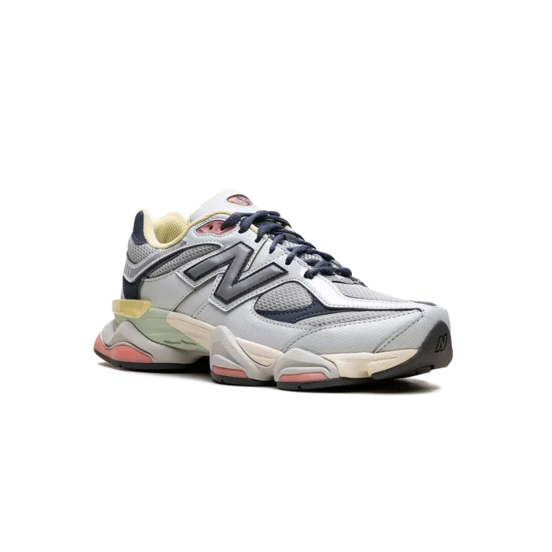 New Balance 9060 Grey Yellow Navy Mens