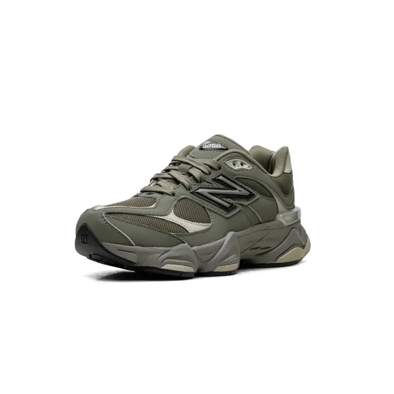 New Balance 9060 GS Dark Olivine Grade School